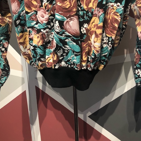 Floral Bomber Jacket S/M - Picture 5 of 7